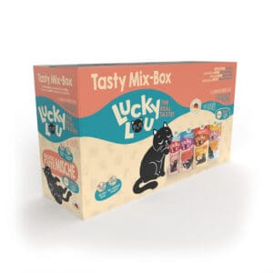 12x 125g Lucky Lou Adult Tasty-Mix kattenvoer nat