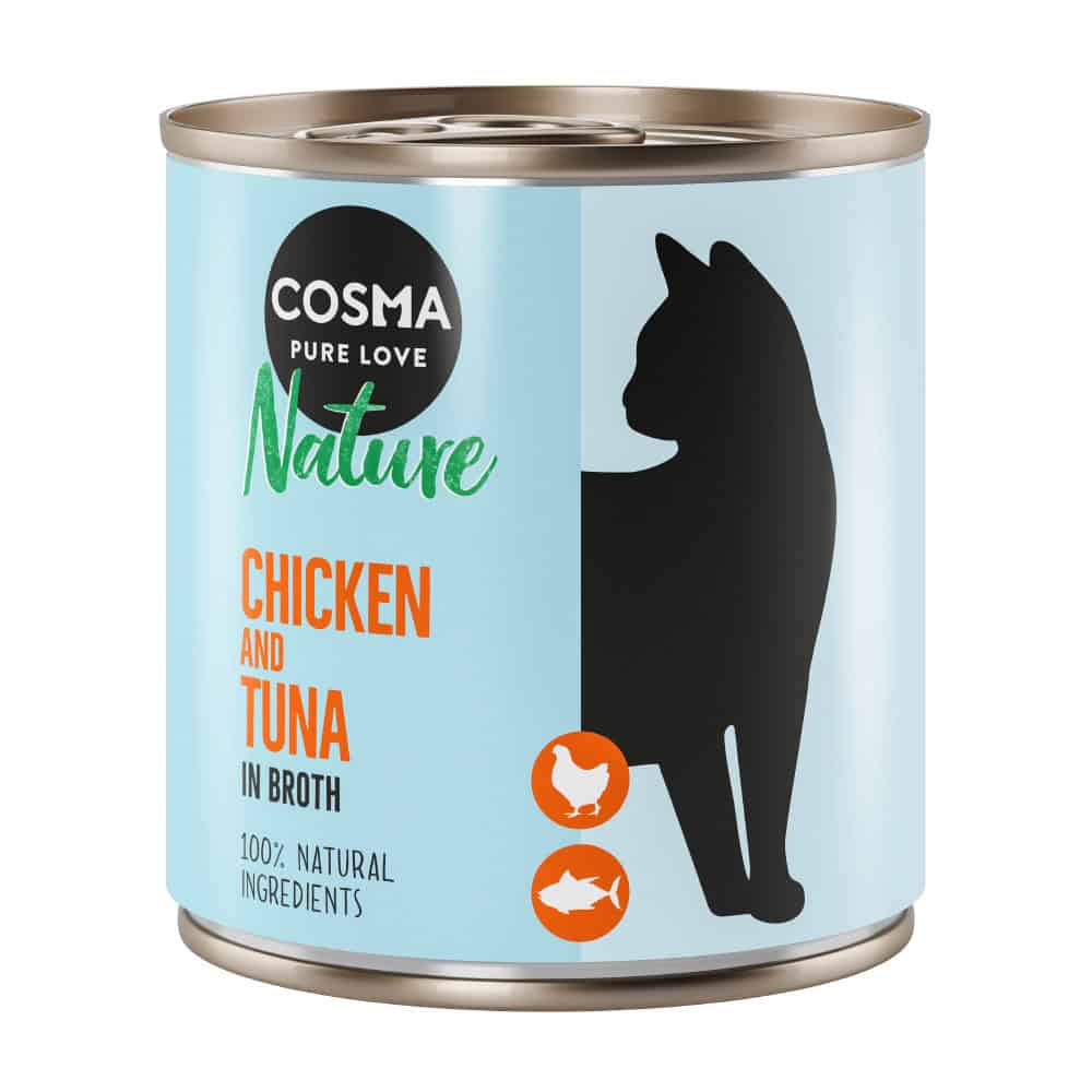 12x280g Nature Kipfilet & Tonijn Cosma Kattenvoer
