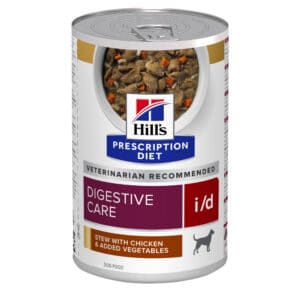 12 x 354 g i/d Digestive Care Stoofpotje met Kip Hill's Prescription Diet Hondenvoer