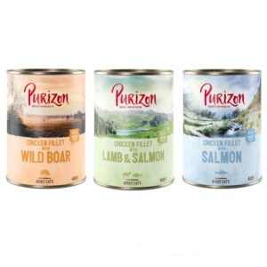 12x400g Adult Mixpakket (3 Smaken) Purizon Kattenvoer
