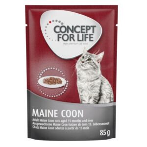 12 x 85 g Concept for Life Maine Coon Adult Natvoer