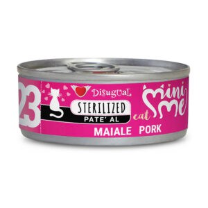 12x85g Disugual Mini-Me Sterilised Varken nat kattenvoer