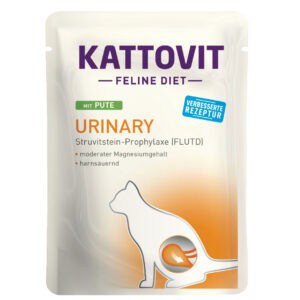 12x85g Urinary Kalkoen Kattovit Kattenvoer Maaltijdzakjes