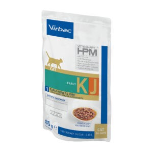 12x 85g Virbac Veterinary Cat Early Kidney & Joint KJ1 natvoer voor katten