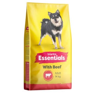 14 kg Briantos Essentials Adult met rund Droog hondenvoer