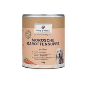 150g PAWS & PATCH Morosche wortelsoep aanvullende voeding voor honden