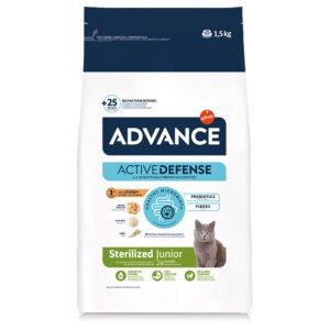 1,5kg Advance Sterilized Junior met Kip droog kattenvoer