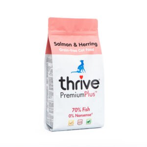 Thrive PremiumPlus Zalm en Haring Kattenvoer – 1,5 kg