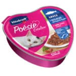 Vitakraft Poésie Création koolvis met pasta natvoer voor katten – 15 x 85 g
