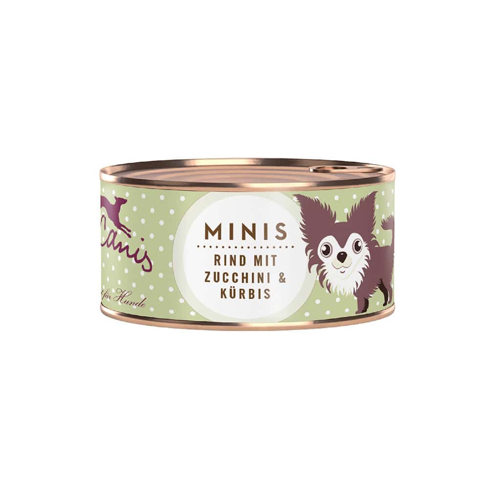 Terra Canis Mini Rund met courgette en pompoen nat hondenvoer – 18 x 100 g