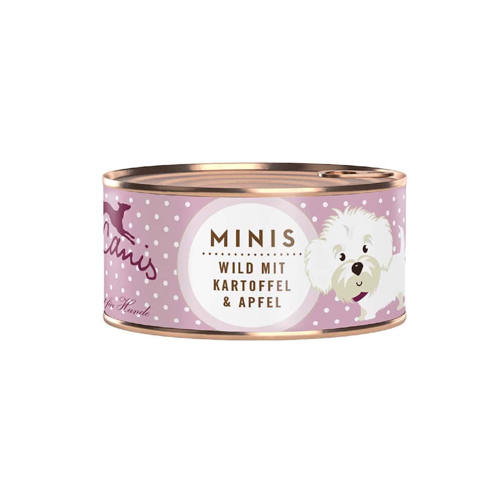 Terra Canis Mini Wild met aardappel en appel hondenvoer nat – 18 x 100 g