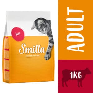 1kg Adult Rund Smilla Kattenvoer