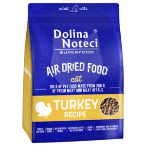 1kg Dolina Noteci Superfood Feline Kalkoen Kattenvoer droog