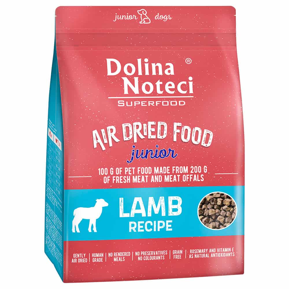 1kg Dolina Noteci Superfood Junior Lam hondenvoer droog
