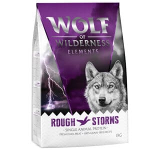 1kg Rough Storms Eend Wolf of Wilderness Hondenvoer