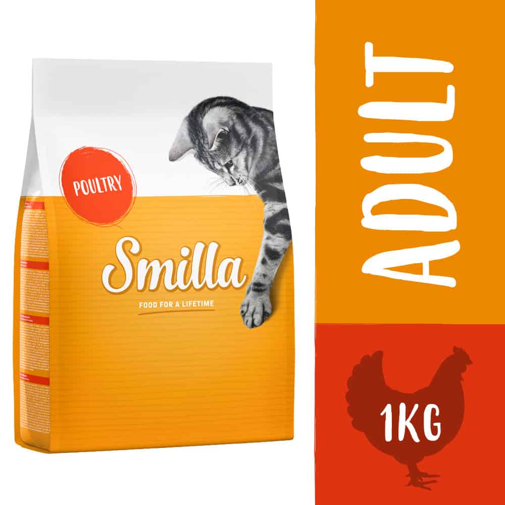 1 kg Smilla Adult Gevogelte Kattenvoer Droog