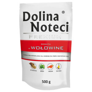 20 X 500 g Dolina Noteci Premium Pouches Rundvlees Hondenvoer
