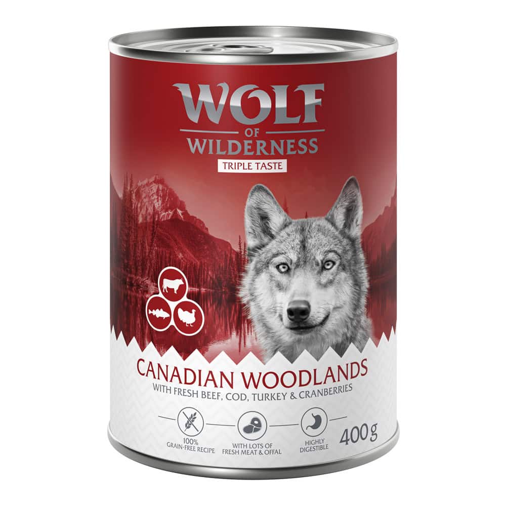 2,4kg Wolf of Wilderness – The Taste Of Canada