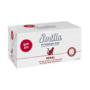 Smilla Veterinary Diet Renal Rund Kattenvoer – 8 x 100 g