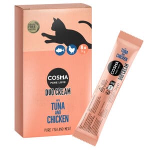 24x14g Cosma DUO Crème Eend en kip