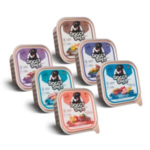 Doggy Dog Adult Mix (6 soorten) nat hondenvoer – 6 x 150 g
