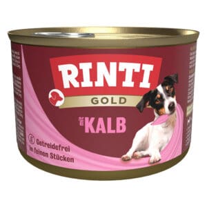 24x185g Gold Kalf RINTI Hondenvoer