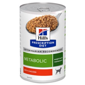 24x370g Metabolic Kip Hill's Prescription Diet Hondenvoer
