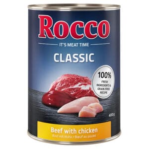 24x400g Rund met Kip Rocco Classic Hondenvoer