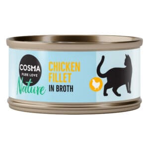 24x70g Nature Kipfilet Cosma Kattenvoer