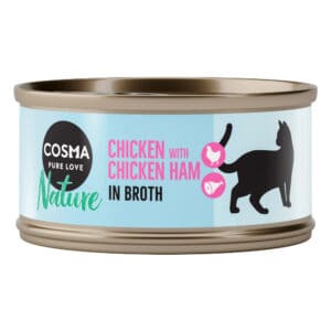 24x70g Nature Kip & Kippenham Cosma Kattenvoer