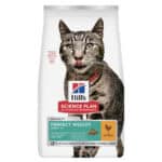 2,5kg Adult 1+ Perfect Weight Kip Hill’s Science Plan Kattenvoer