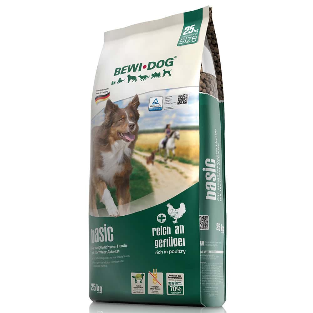BEWI DOG Basic Hondenvoer – 25 kg
