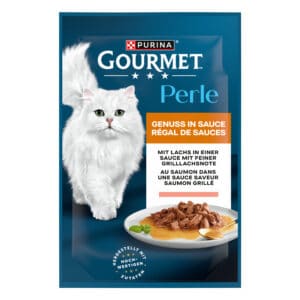 ! Gourmet natvoer voor katten 52 x 85 g - Zalm in Saus 2 x (26 x 85 g)