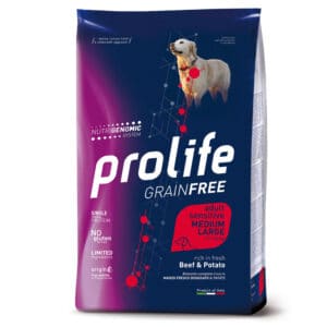 2x10kg Rund & Aardappel Graanvrij Sensitive Prolife