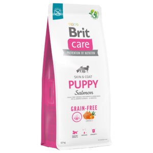 2x12kg Brit Care Dog Graanvrij Puppy Zalm & Aardappel hondenvoer droog