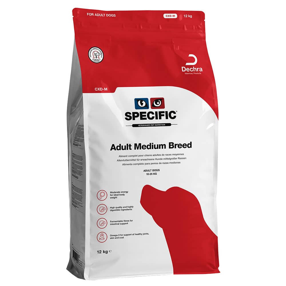 2x12kg Dog CXD M Adult Medium Breed Specific Hondenvoer