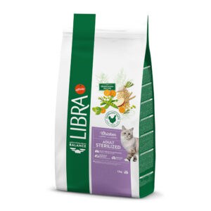 2x12kg Libra gesteriliseerd kippenvoer voor volwassen honden