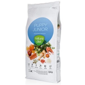 12kg Natura Diet Puppy & Junior Kip droogvoer voor honden