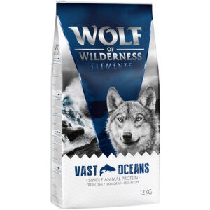 2x12kg Vast Oceans Vis Wolf of Wilderness Hondenvoer