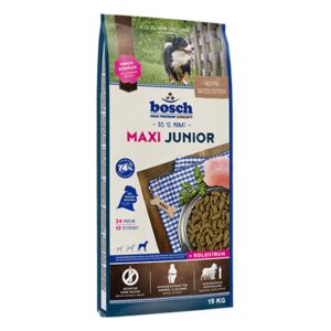 2x15kg bosch Maxi Junior Hondenvoer