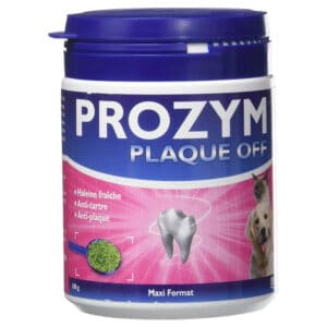 2x180g Prozym Plaque Off Tandverzorging Hond