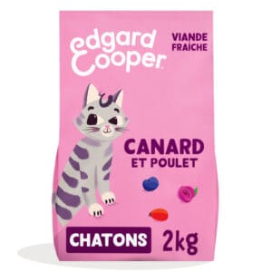 2x2kg Edgard & Cooper Kitten eend, kip zonder granen - Kattenvoer