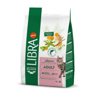 2x3kg Libra volwassen kattenvoer met zalm en rijst