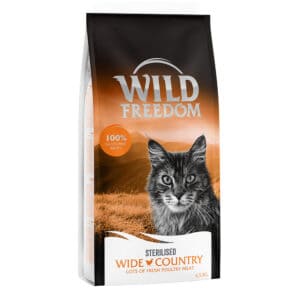 2x6,5kg Wild Freedom Adult Sterilised Kattenvoer droog
