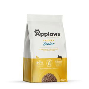 2x7,5kg Senior Applaws Kattenvoer