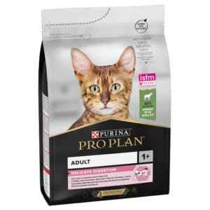 3kg PURINA PRO PLAN Adult Delicate Digestion Lamb droogvoer voor katten