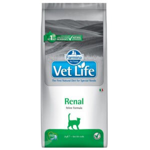 3x2kg Farmina Vet Life Renal Droogvoer voor katten