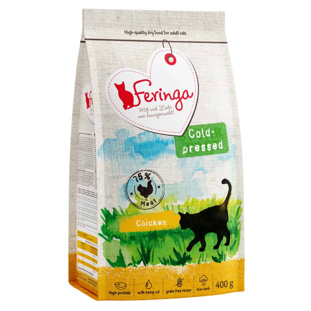 400g Adult Koudgeperst Kip Feringa Kattenvoer