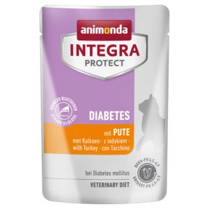 48x 85g Animonda Integra Protect Adult Diabetes Kalkoen Kattenvoer nat