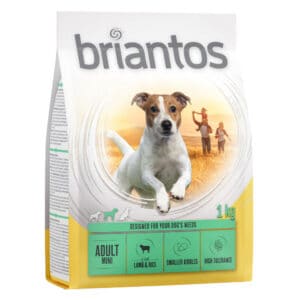 Briantos Adult Mini Lam & Rijst Hondenvoer – 4 kg